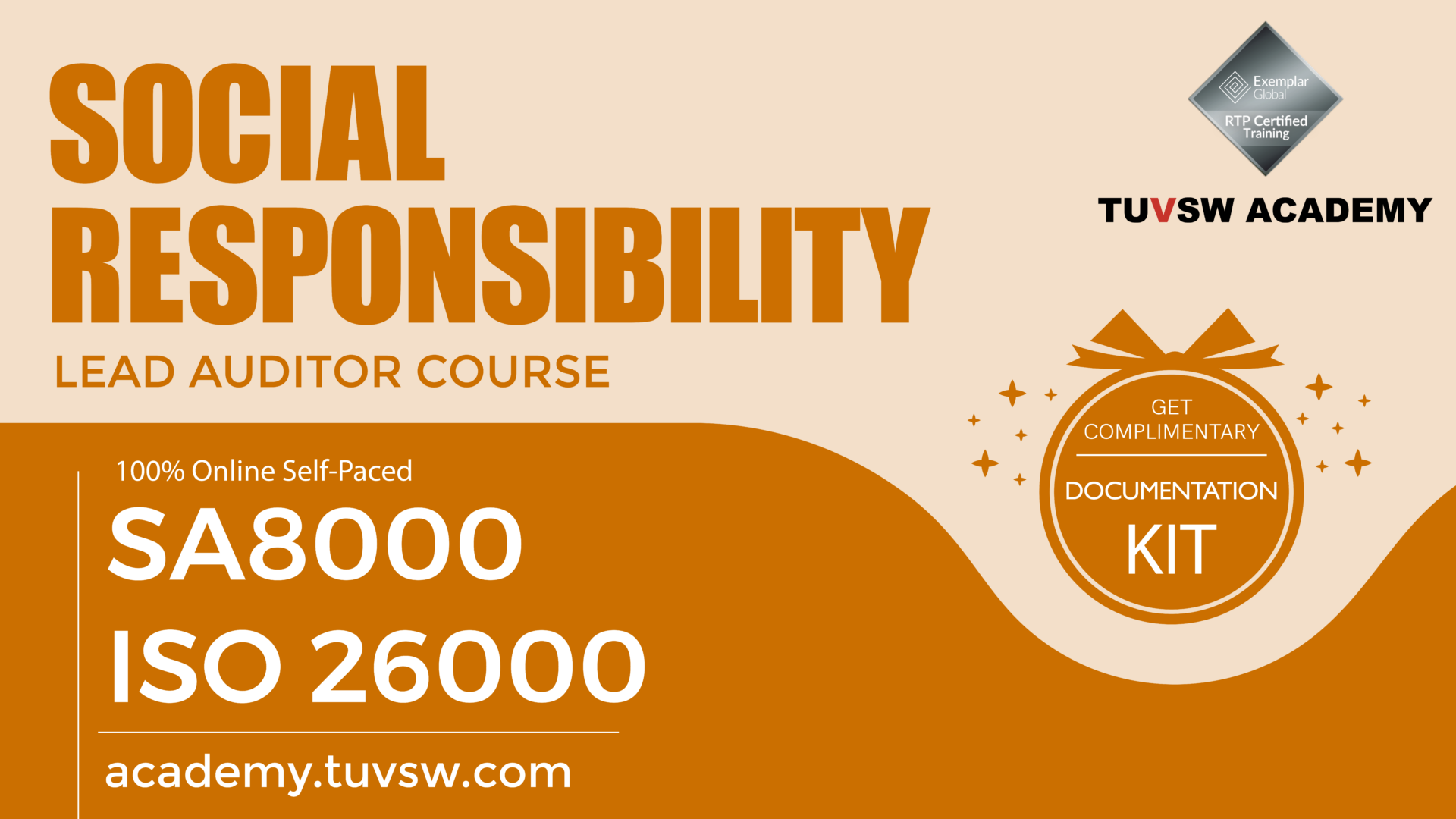 Social Responsibility (SR) Lead Auditor Training Course (ISO 26000:2010, SA8000:2014)
